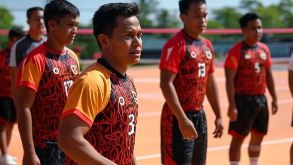 Seleksi Nasional Sepak Takraw Indonesia Menyongsong SEA Games 2025