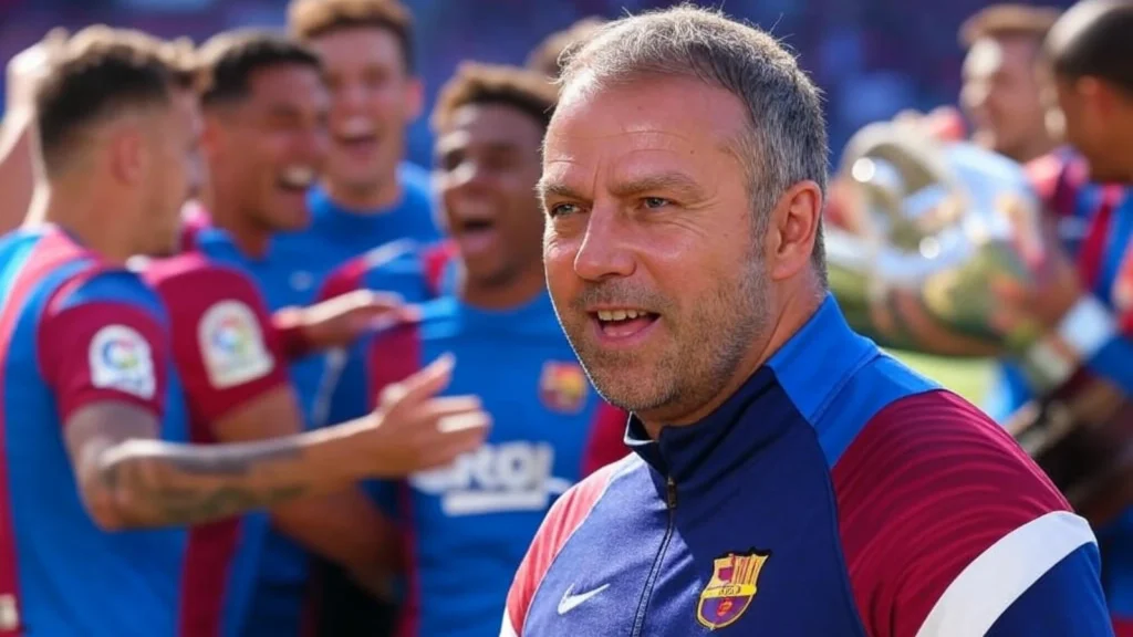 Hansi Flick Diakui Sebagai Pelatih Terbaik La Liga Musim 2024/25