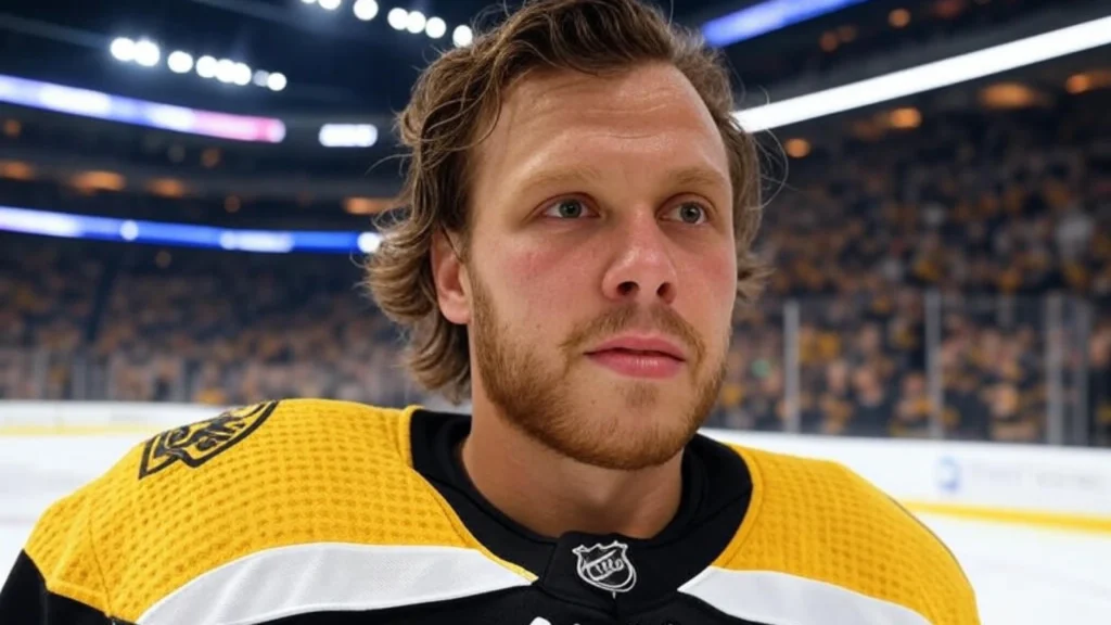 David Pastrnak Berpeluang Besar Menjadi Kapten Boston Bruins