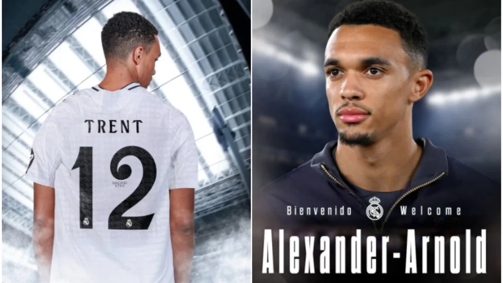 Trent Alexander-Arnold Resmi Gabung Real Madrid dengan Nomor Baru